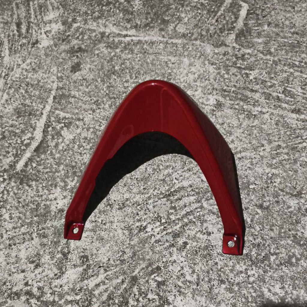 Spoiler Supra 125 Lama/Sambungan Sayap Bawah Warna Merah