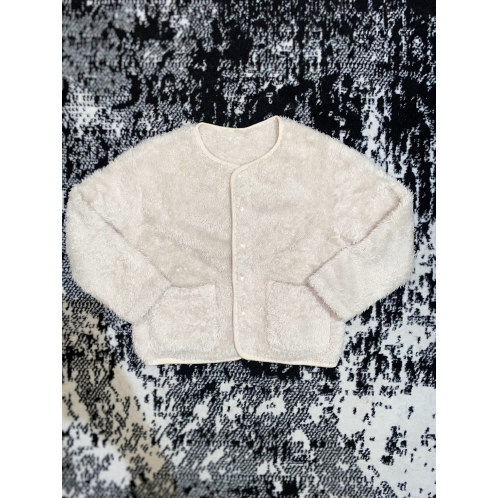 PL - Jaket Cardigan Outer bulu anak