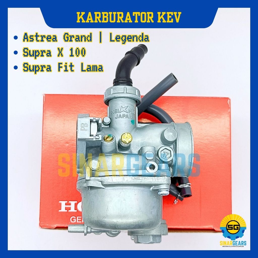 Carburator Karbu Kualitas Original Honda KEV Karburator Astrea Grand Supra X 100 Astrea Legenda Supr