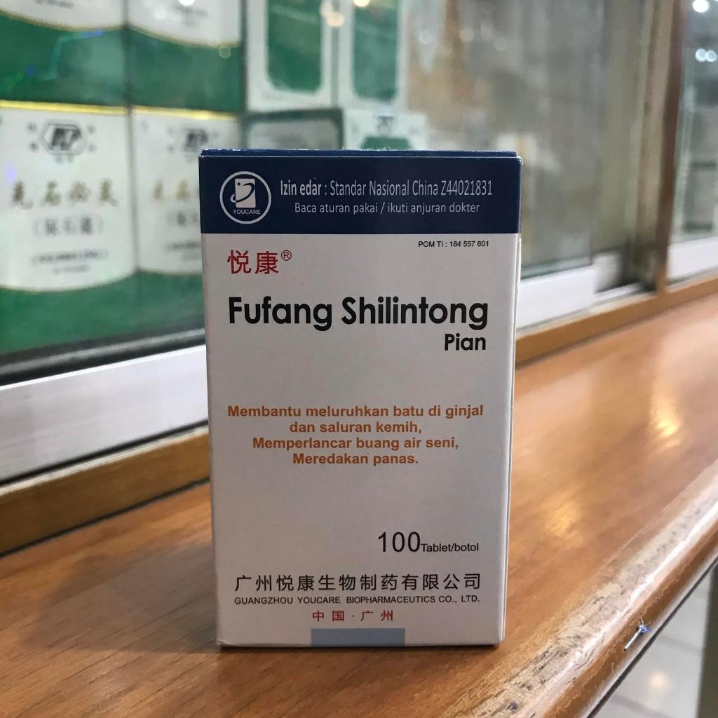 Obat Herbal Batu ginjal Infeksi saluran kencing Fufang shilintong Pian Original