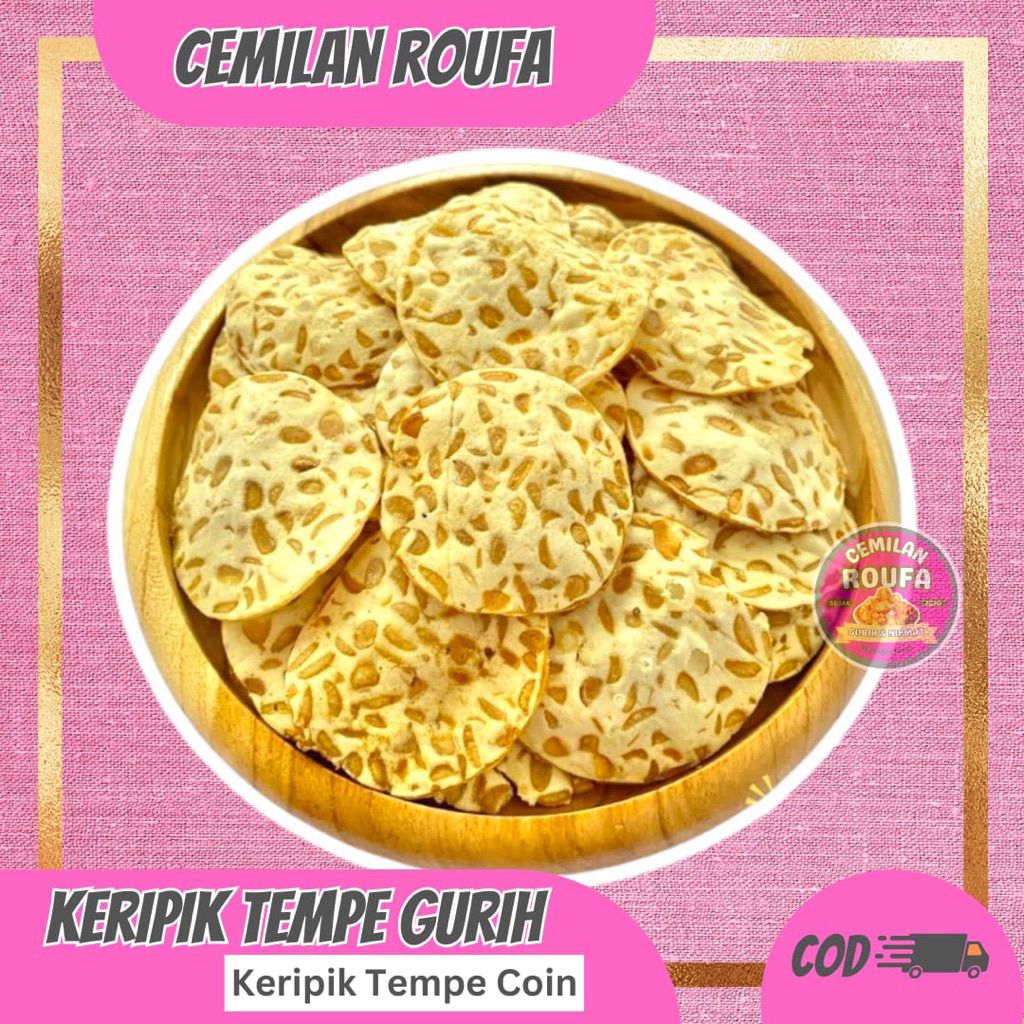 Keripik Tempe 500gr / keripik tempe sagu / keripik tempe gurih