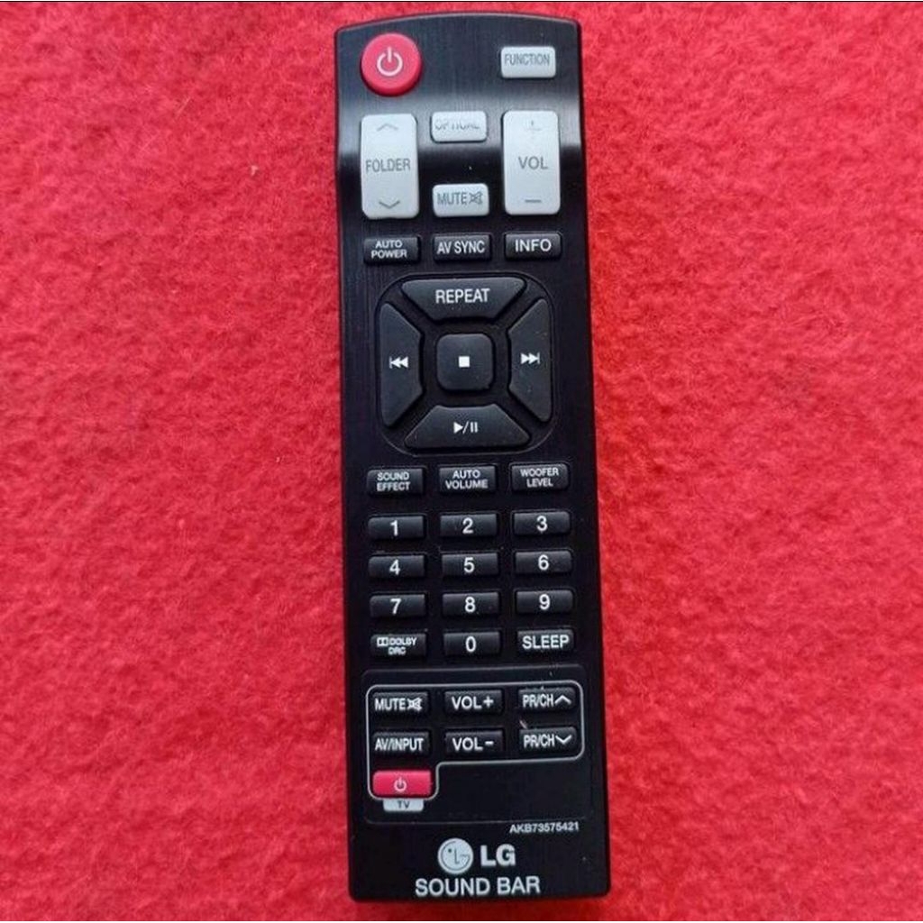 Remote Control SOUND BAR LG AKB73575421 Original