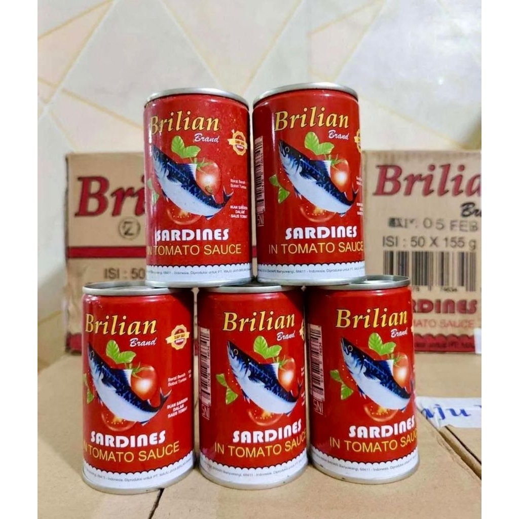 TERMURAH SARDEN BRILLIAN 155GR