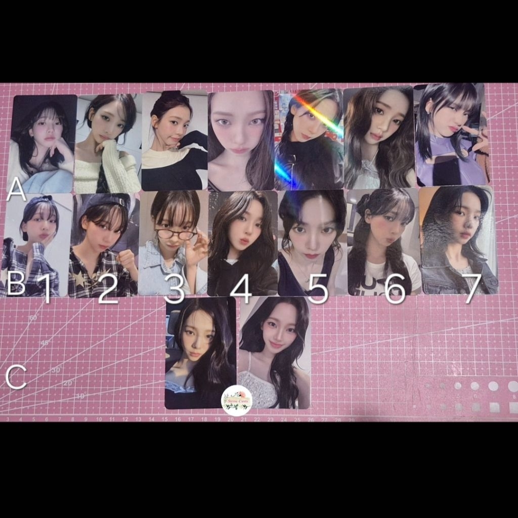 [READY] PHOTOCARD OFFICIAL AESPA KARINA WINTER NINGNING GISELLE