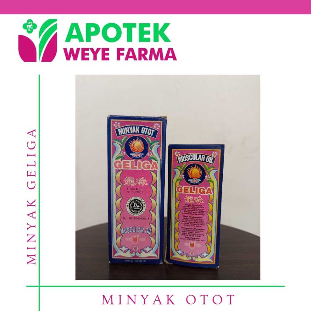 GELIGA CAIR MINYAK OTOT 30ML UNTUK PEGAL OTOT / MINYAK GELIGA CAIR