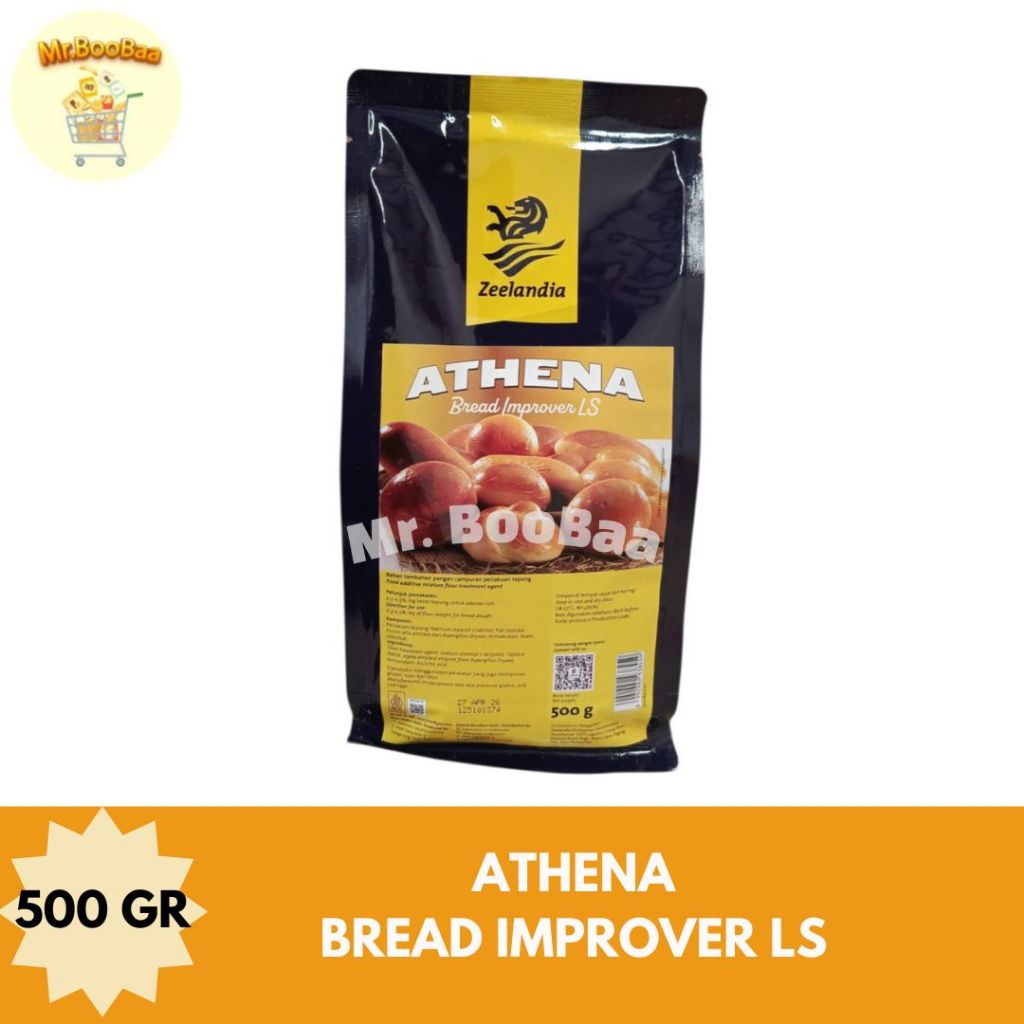 Athena Bread Improver LS 500 gr/ Pelembut Roti / Bread Improver
