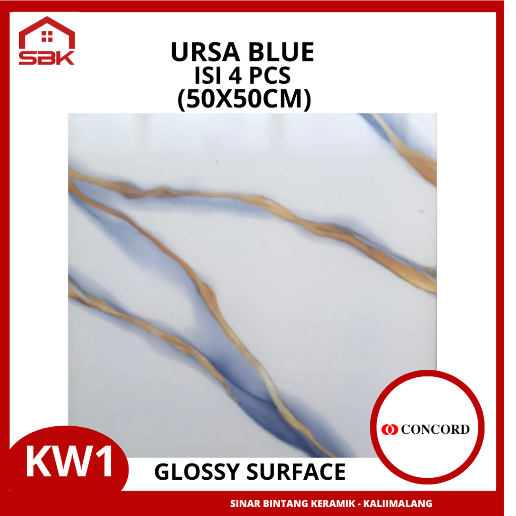 Keramik Lantai Ruangan 50x50 Ursa Concord