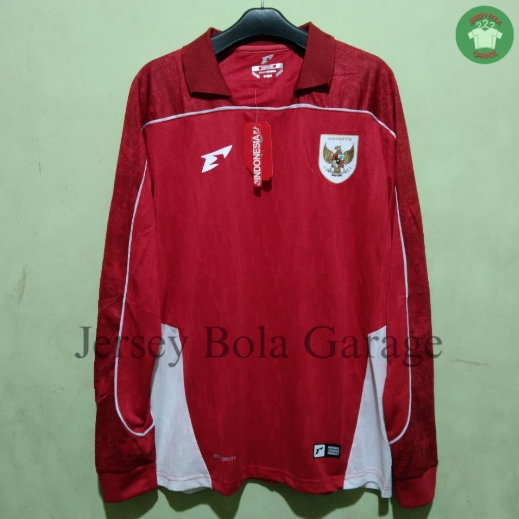 Jersey Bola Timnas Indonesia Home 2025 LS