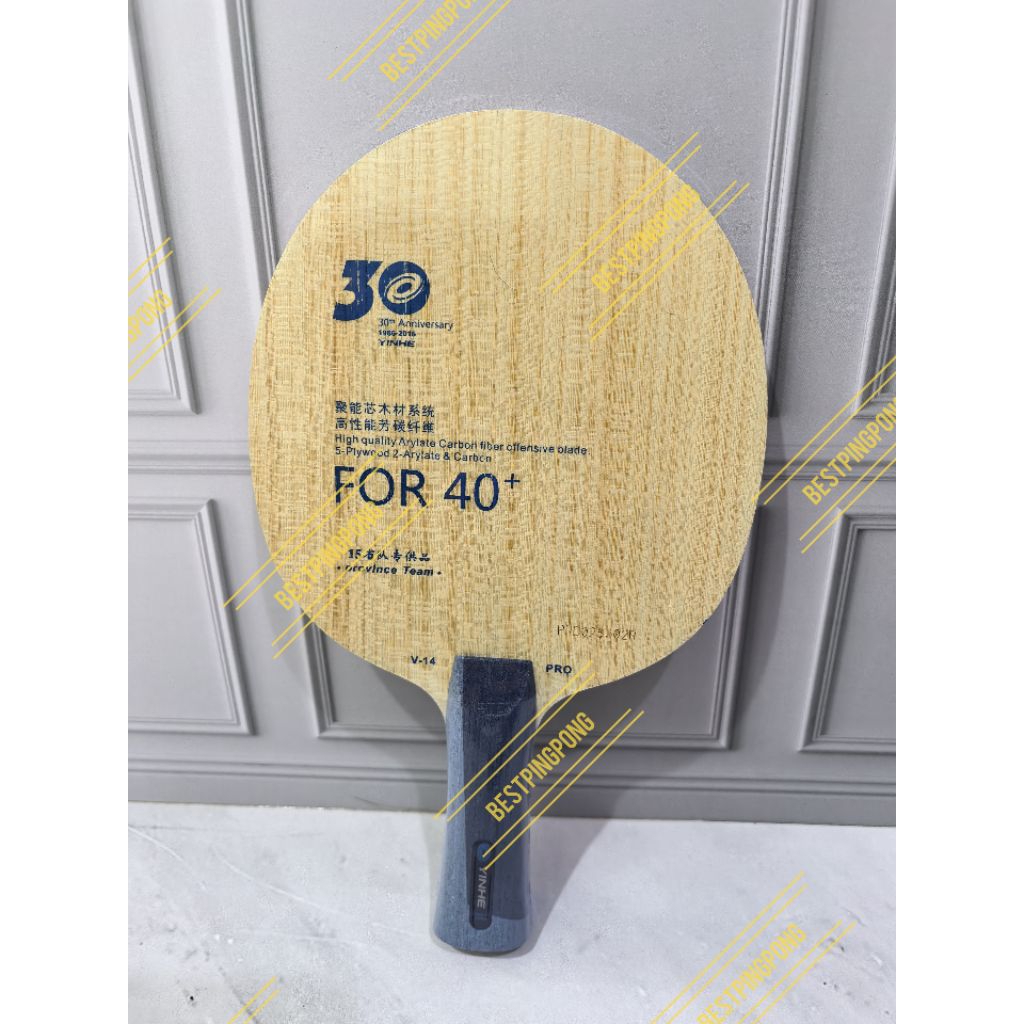 Yinhe V14pro FL Fishscale Kayu Bet Pingpong Tenis Meja