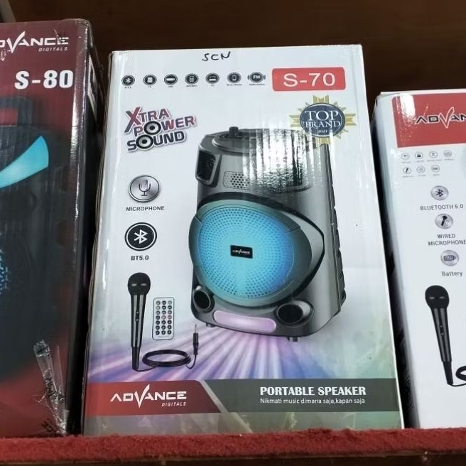 Speaker Portable Advance Digitals S-70 Xtra Power Sound