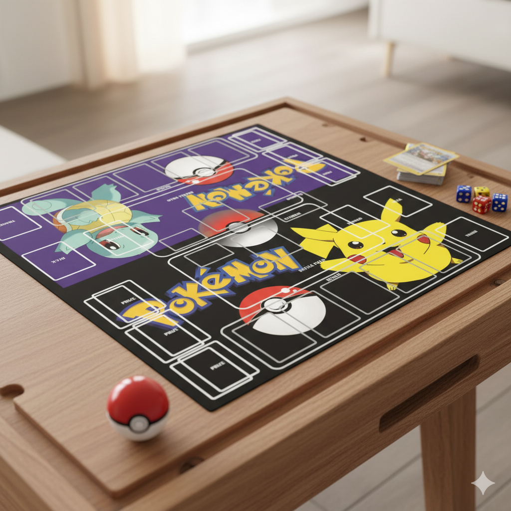 POKEMON, PLAYMATE POKEMON TCG TERMURAH, ARENA BERMAIN KARTU POKEMON, ALAS POKEMON TCG, PLAYMAT POKEM