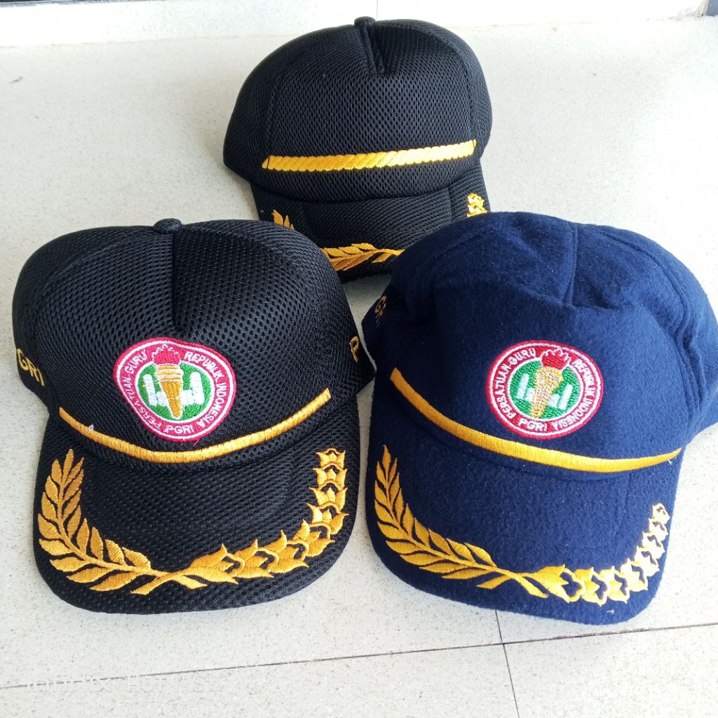 Topi PGRI laken / jaring