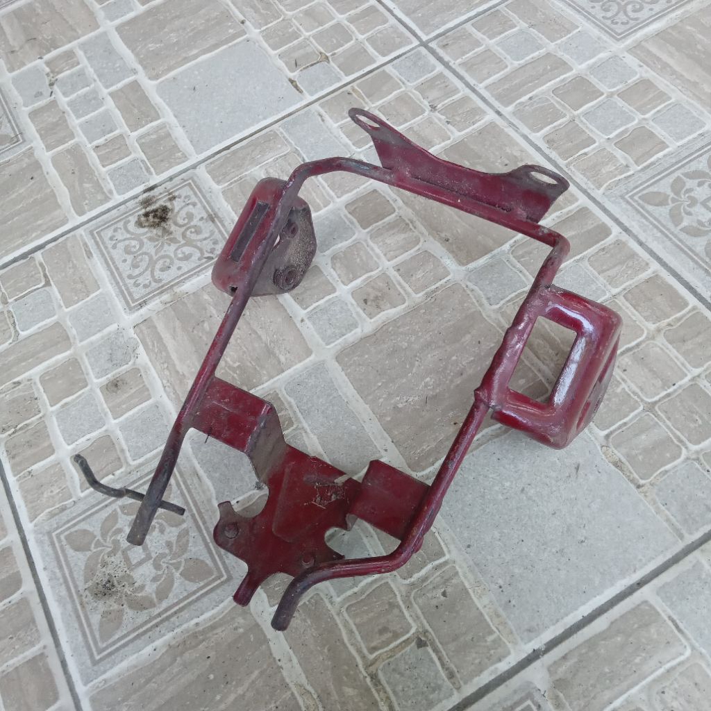 braket dudukan lampu depan honda gl pro gl max ori