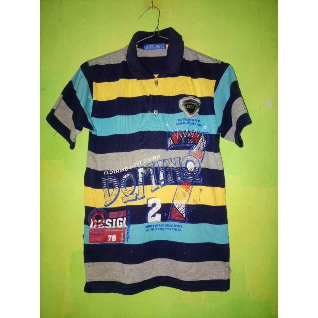 PAKAIAN ANAK LAKI LAKI ATASAN KAOS POLO - DOMINO