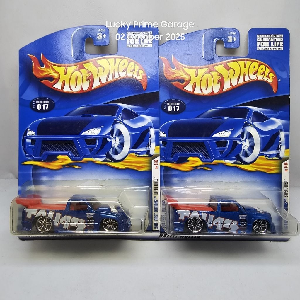 Hot wheels super tuned edisi first edition thn 2001 varian warna set 2 pcs