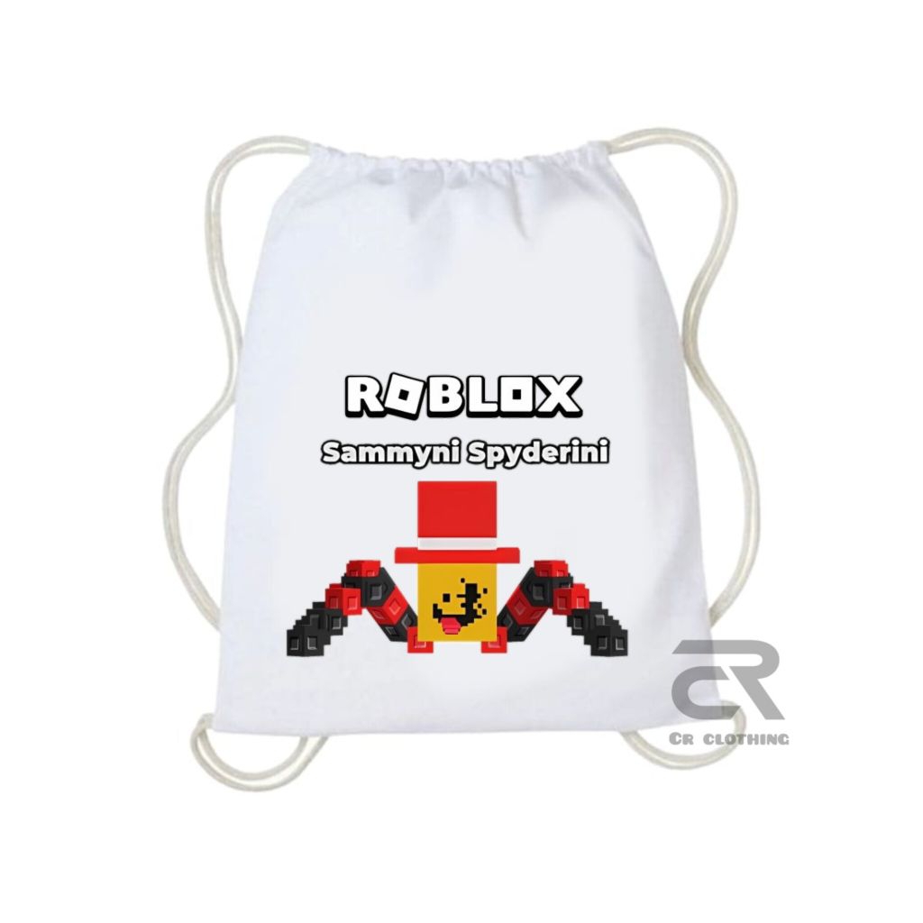 Tas Serut Anak ROBLOX SAMMYNI SPYDERINI / Tas Anak Unisex Cowok Cewek