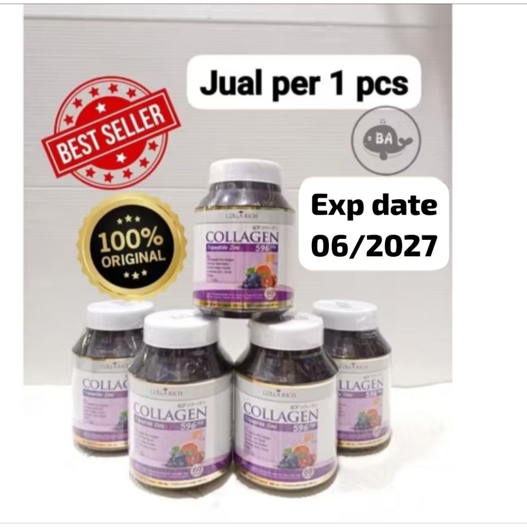 Colla Rich Original Collagen Tri Peptide pemutih kulit // COLLAGEN THAILAND