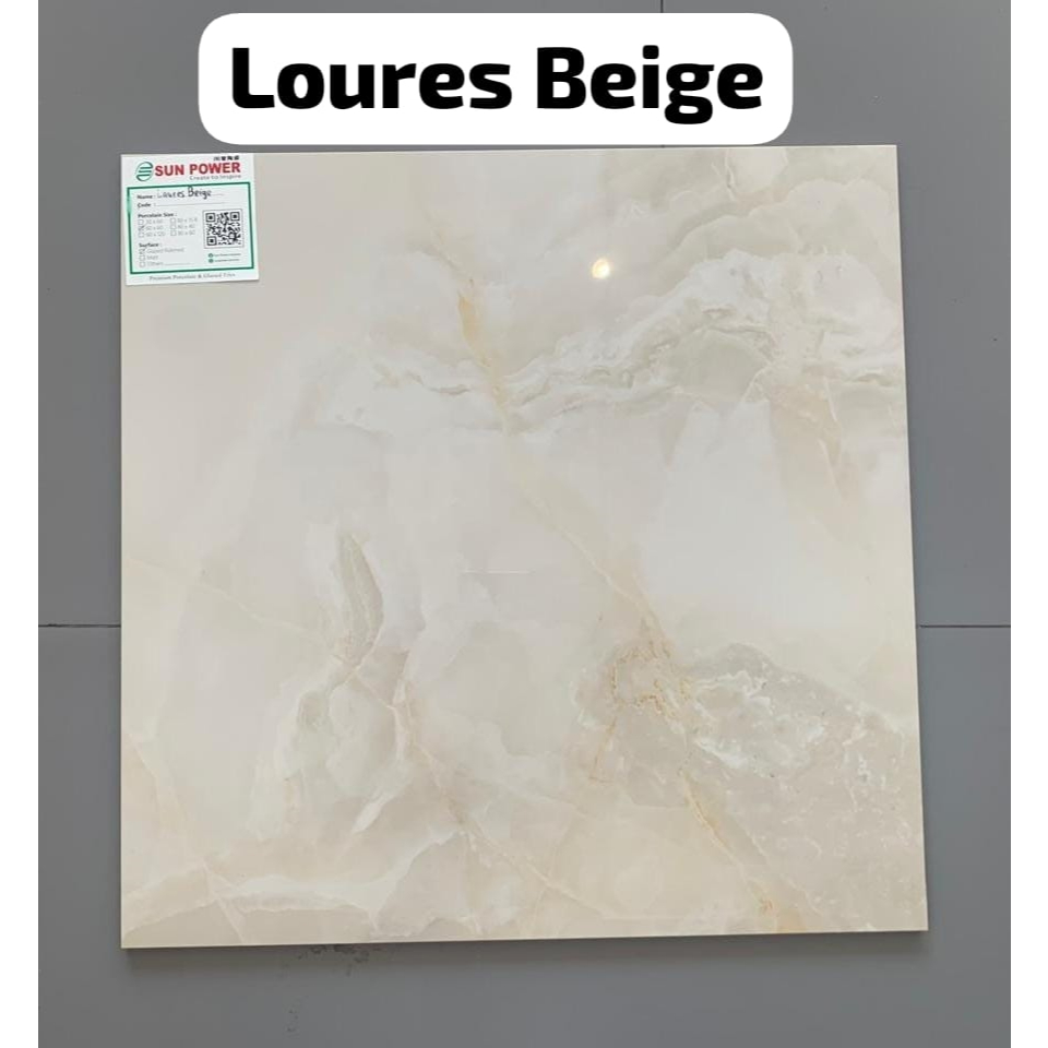 GRANIT LANTAI 60X60 SUN POWER LOURES BEIGE