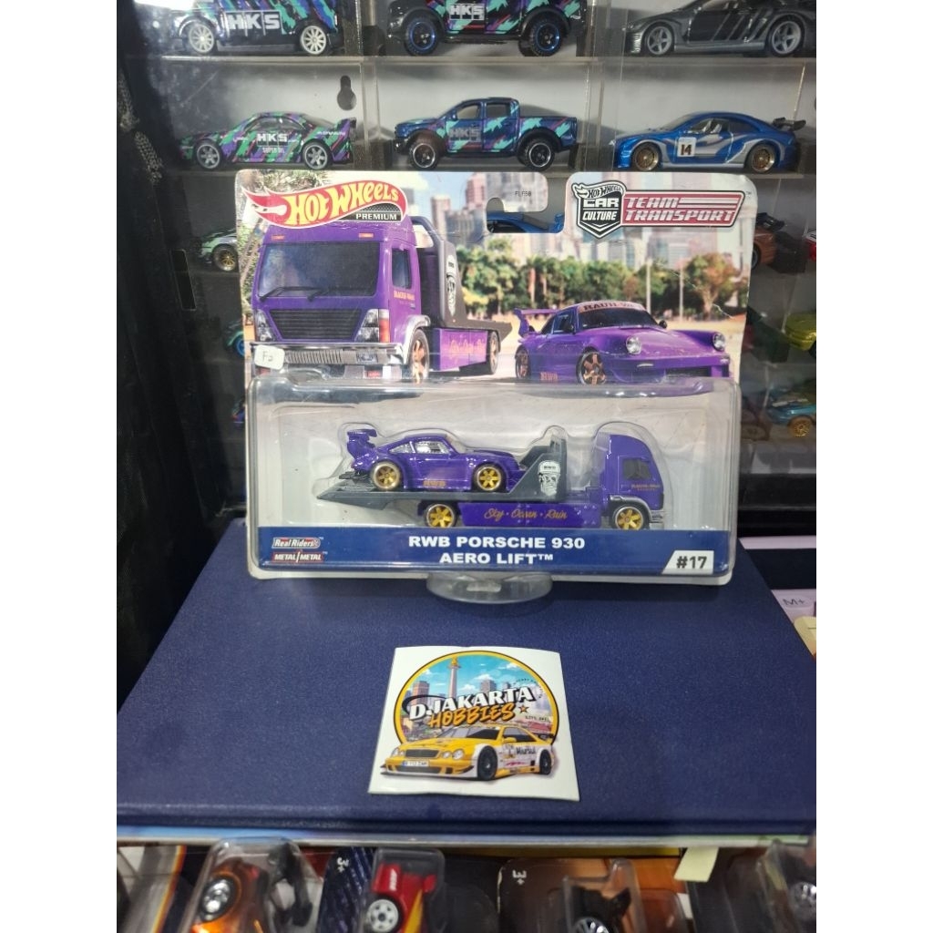 hot wheels team transport porsche RWB