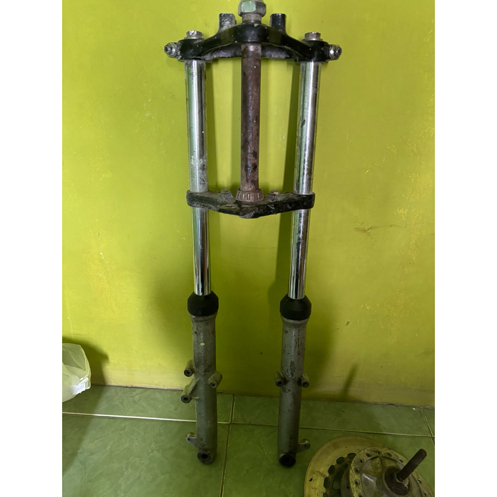 skok depan gl100 gl125 shock depan gl100 cb psp