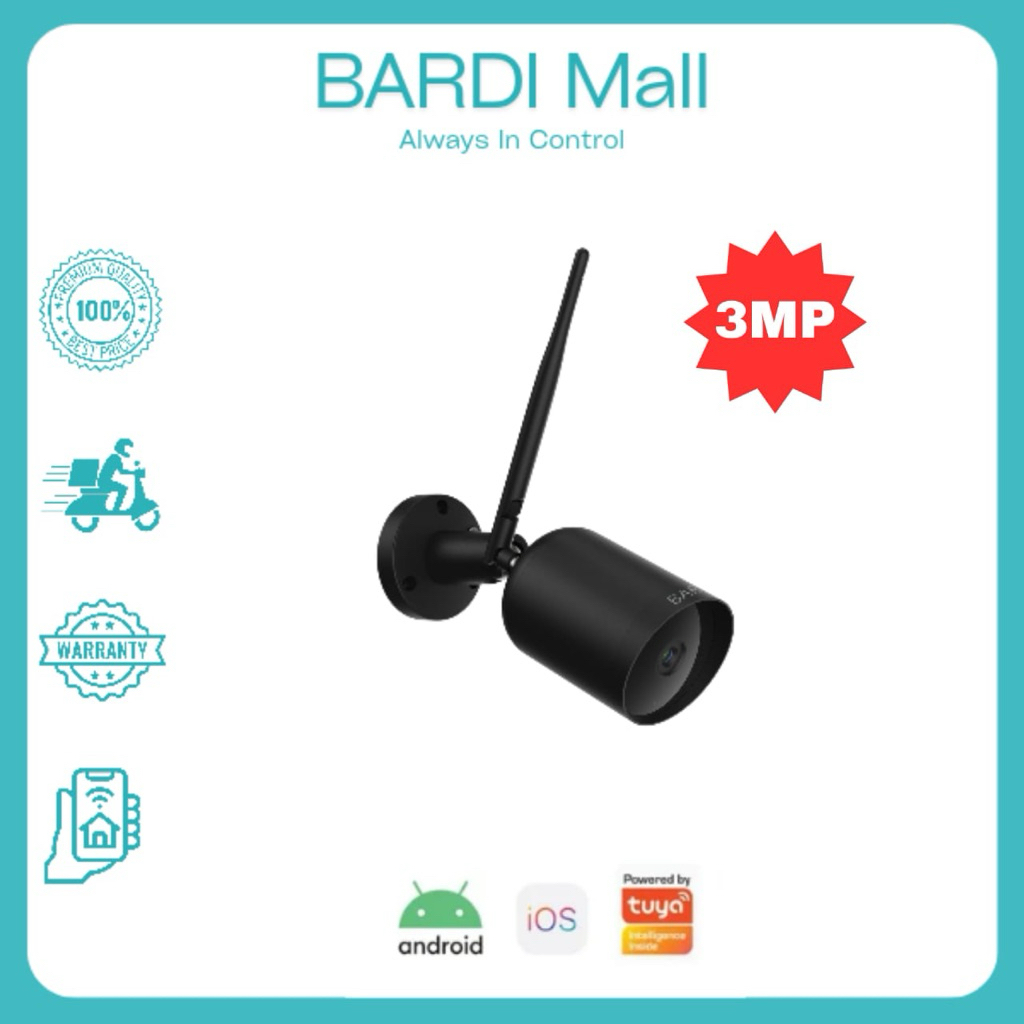 BARDI SMART OUTDOOR IP CAMERA STC - CCTV OUTDOOR WIFI