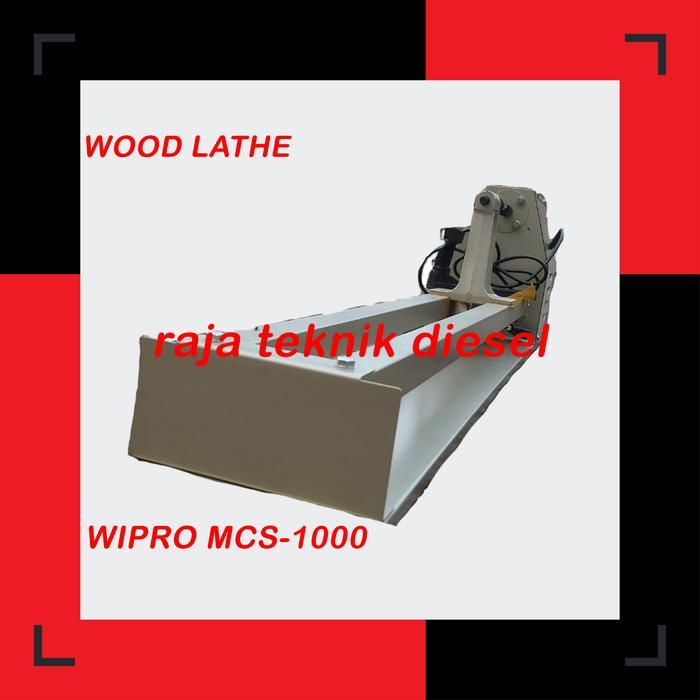 MESIN BUBUT KAYU / WOOD LATHE MACHINE 1000 mm WIPRO MCS-1000