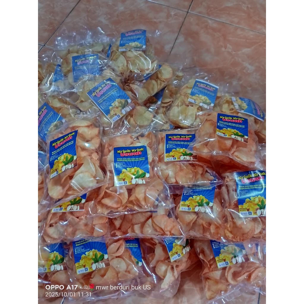 kripik kriuk Uswah