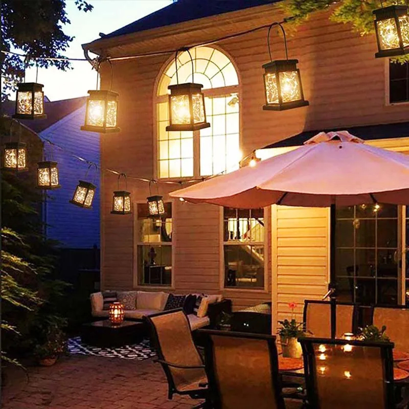 Lampu Taman Gantung Solar Cell Lampu Gantung Tenaga Surya