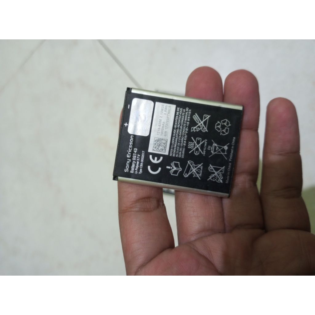 baterai Sony Ericsson BST-43 original copotan