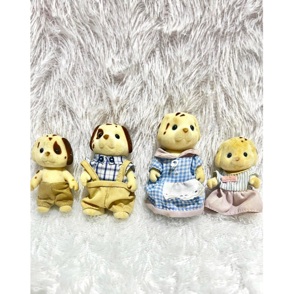 Dalmation & Polar Bear Family Set | Sylvanian Families PRELOVED