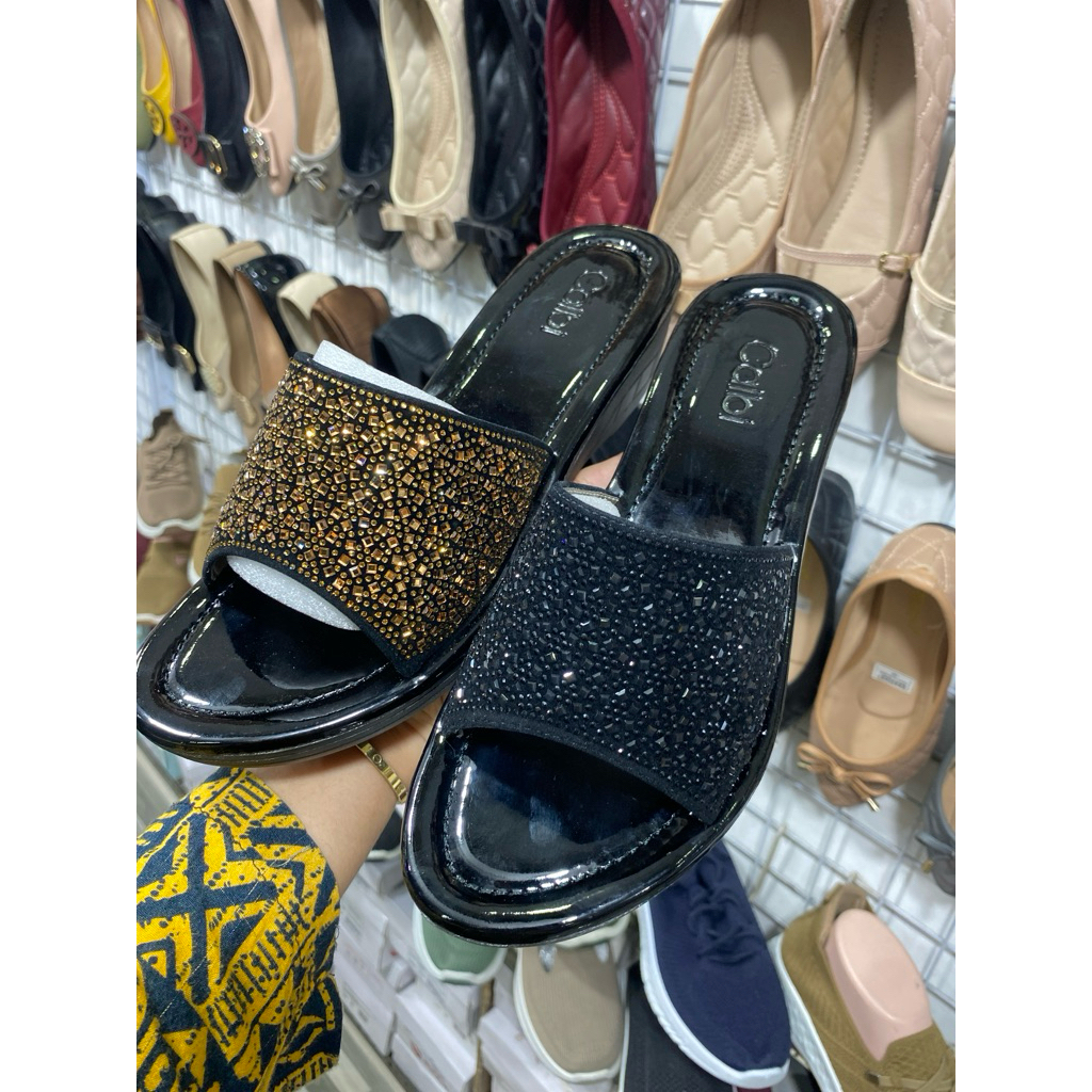 CALBI - RSX-2054 - SANDAL CALBI WANITA WEDGES - CALBI ORIGINAL