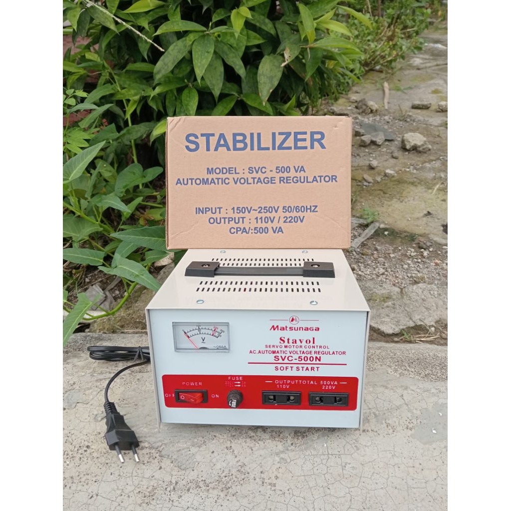 Matsunaga 500 va stabilizer listrik dinamo Matsunaga berkualitas