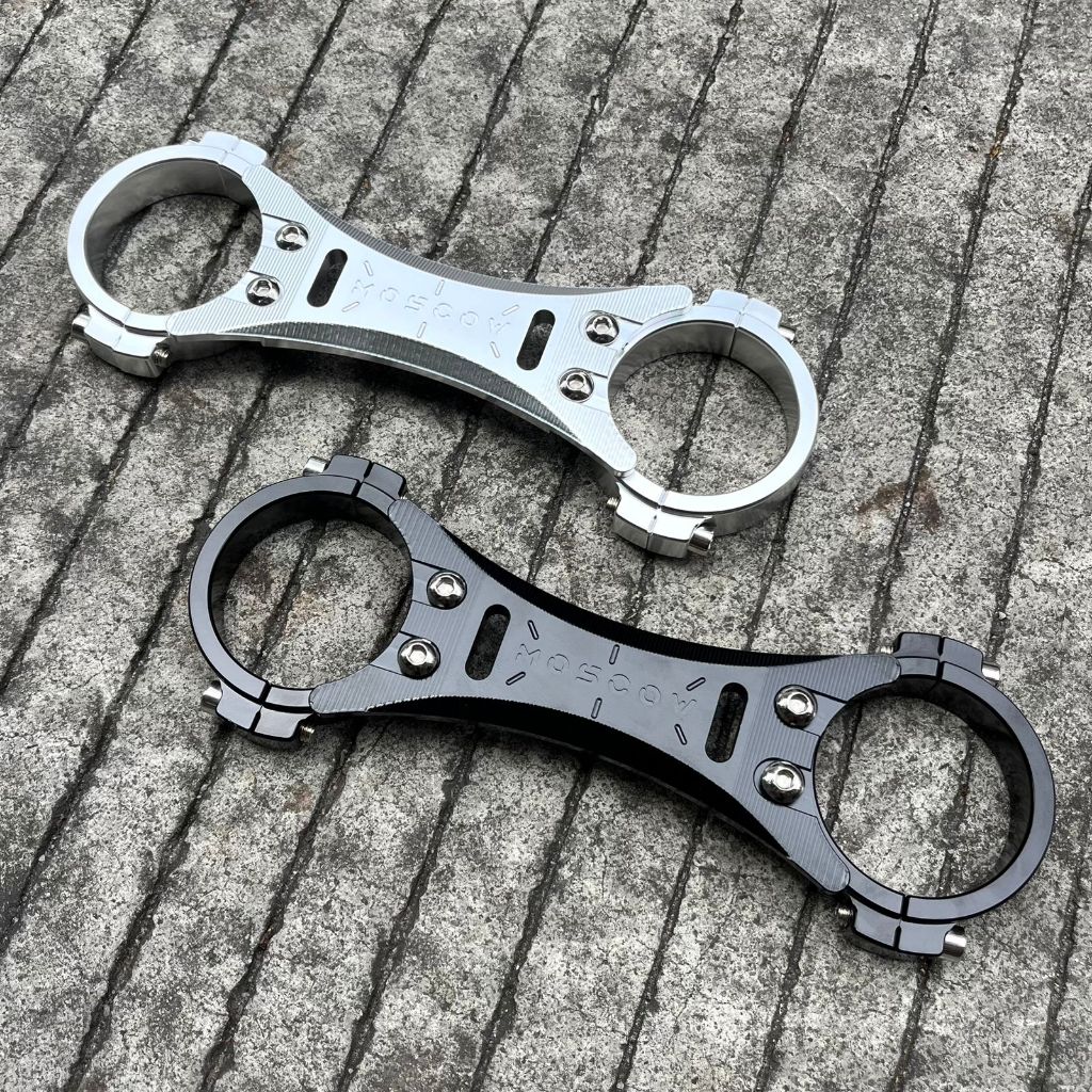 BORGOL SHOCK DEPAN MOTOR NINJA STABILIZER SKOK MATERIAL FULL CNC IMPORT ANODIZE BORGOL NINJA SHOCK D