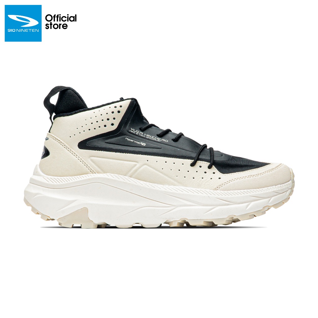 910 Nineten YUZA HIKEHERO MID Sepatu Hiking - Hitam/Putih