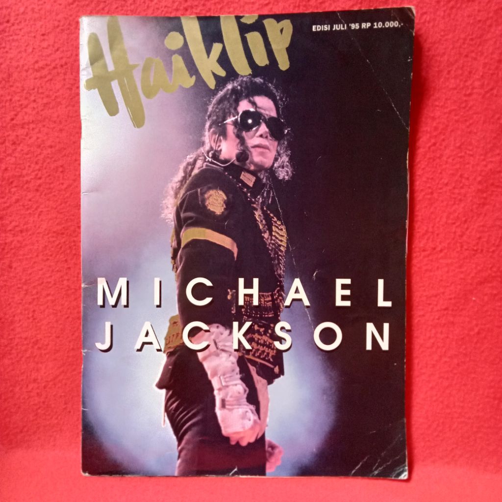 Majalah Hai Klip Michael Jackson (Edisi Juli 95)