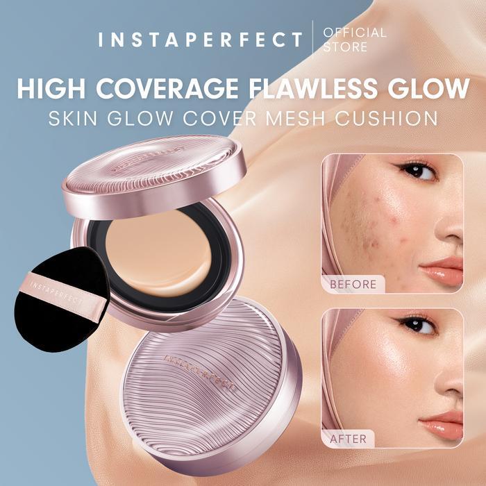 Instaperfect Skin Glow Cover Mesh Cushion