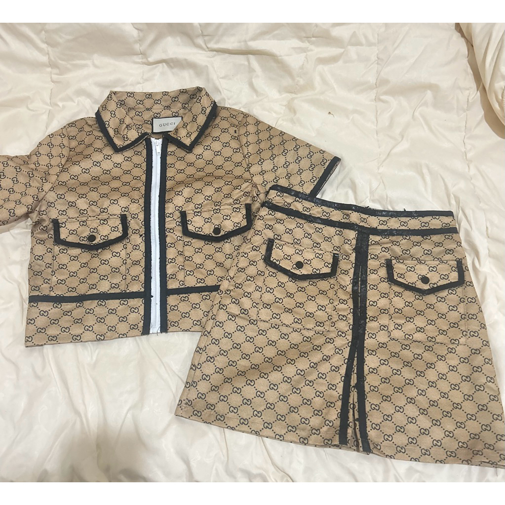 Mini dress - One set tshirt+skirt - Gucci | Preloved