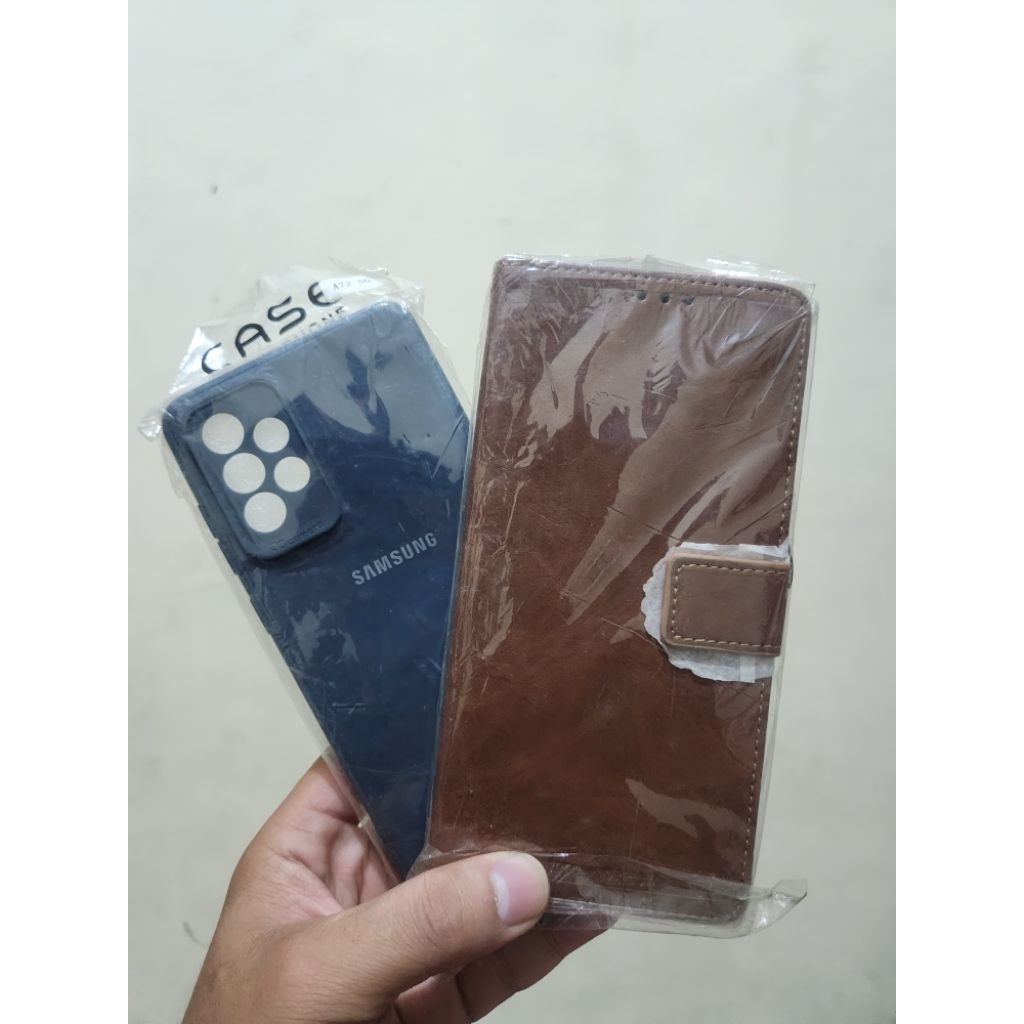Case Samsung A72 - Flip cover, Silicone for Samsung A72 (4 pcs)