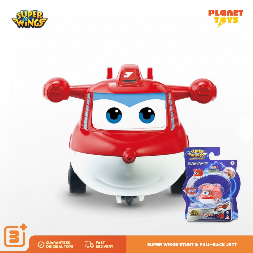 PTI - Auldey Superwings Stunt & Pull Back Jett