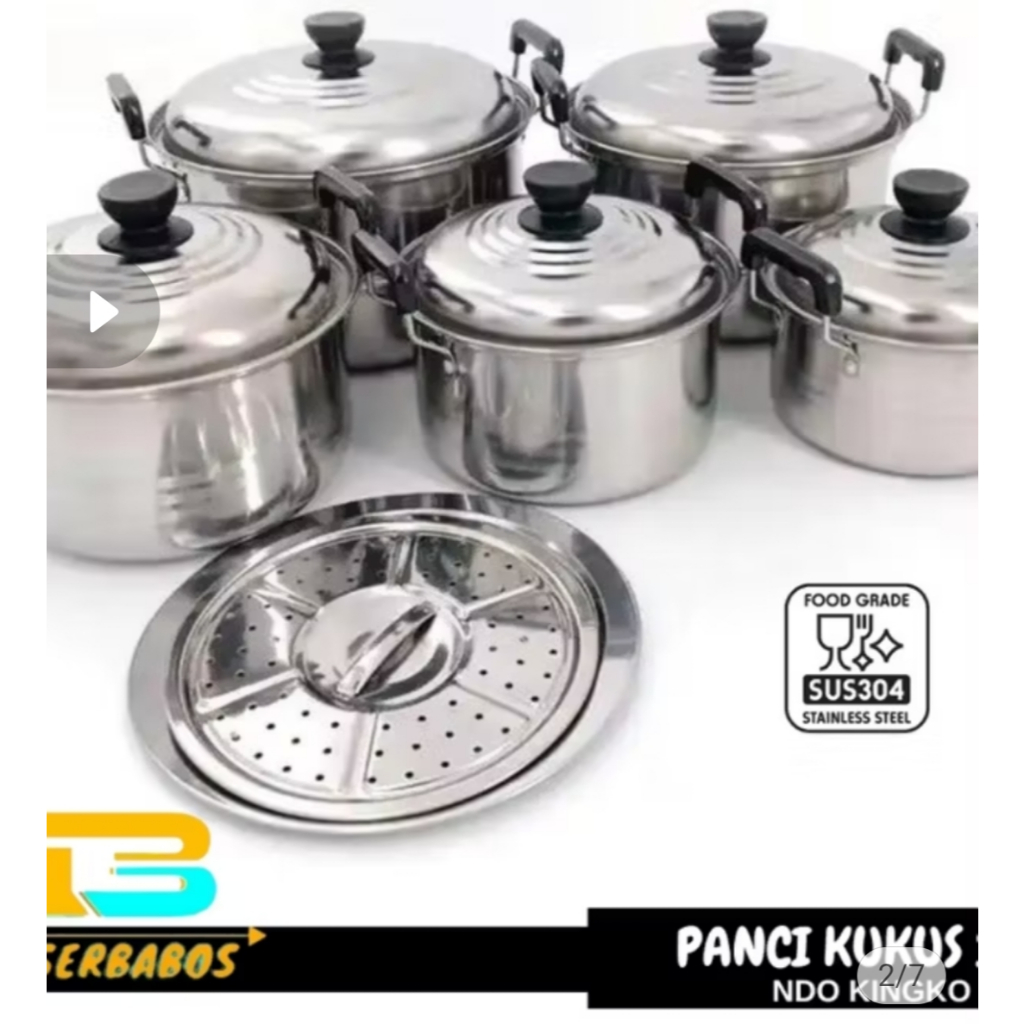 Panci set Stainless Steel