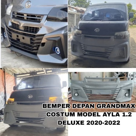 BEMPER DEPAN GRANDMAX COSTUM MODEL AYLA BUMPER DEPAN GRAN MAX MODEL AYLA 1.2 DELUXE 2020 - 2022