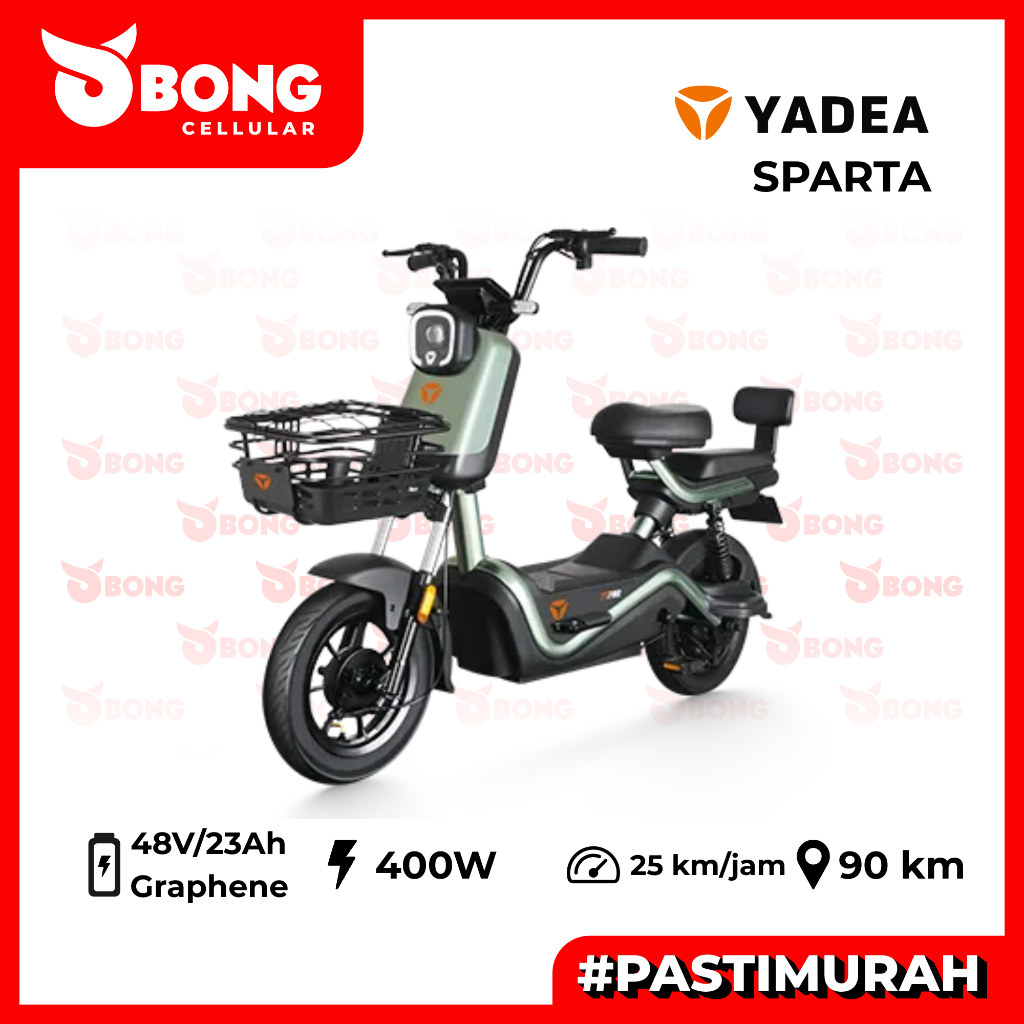 SEPEDA LISTRIK YADEA SPARTA ORIGINAL