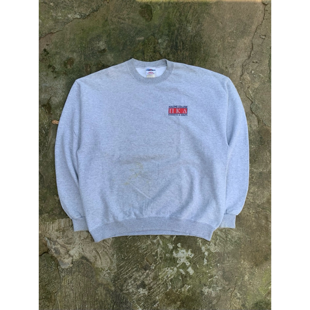 Vintage 2000's Jerzees Grey Sweatshirt