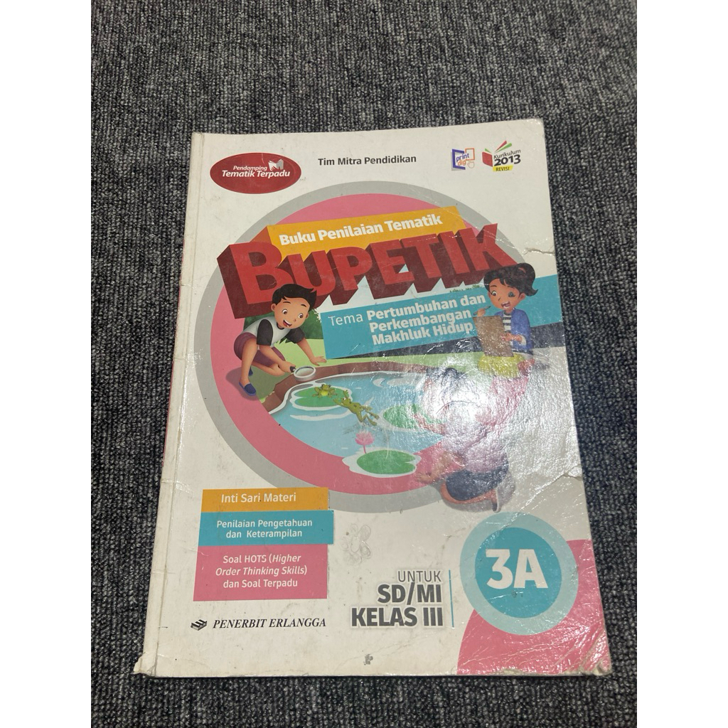 Bupetik buku penilaian tematik sd kelas 3A