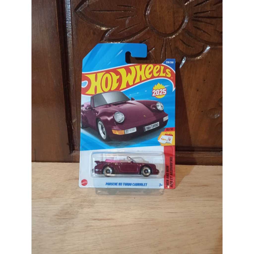Hot wheels PORSCHE 911 TURBO CABRIOLET