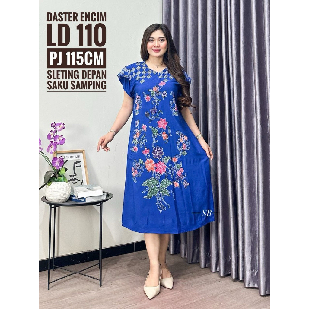 Pesona Batik Pekalongan | Daster Encim Pekalongan Busui Ld 110cm