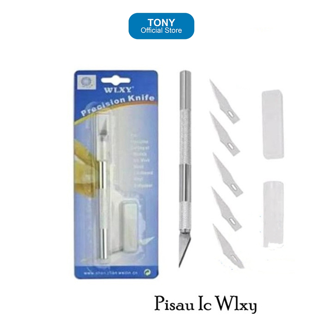 PISAU IC WLXY Cutter Pisau Servis - IC - Ukir Precision Knife Set