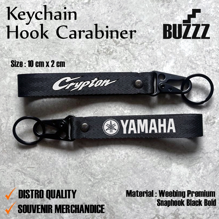 GANTUNGAN KUNCI YAMAHA CRYPTON - KEYCHAIN CRYPTON - CARABINER  YAMAHA CRYPTON  - GANTUNGAN KUNCI YAM