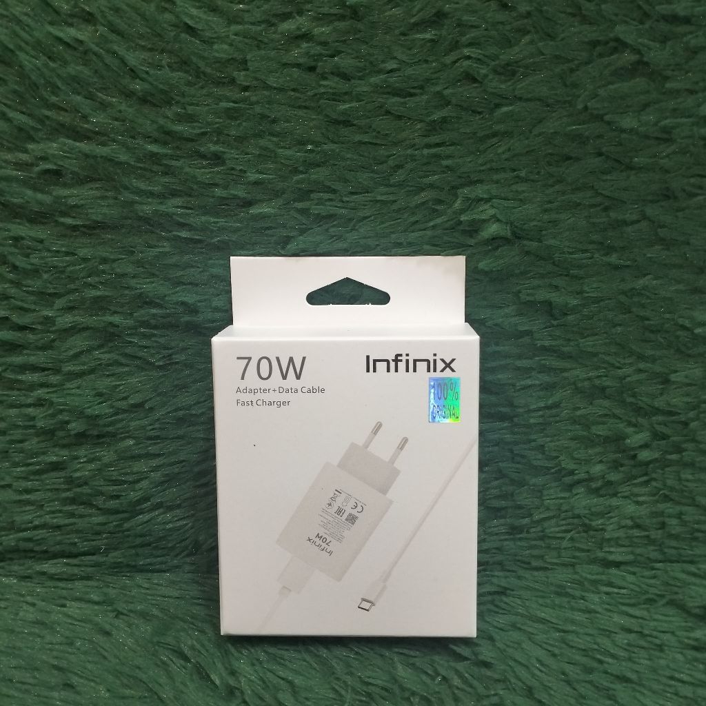 Charger Infinix 70W Type C Ori Casan Fast Charging Charger