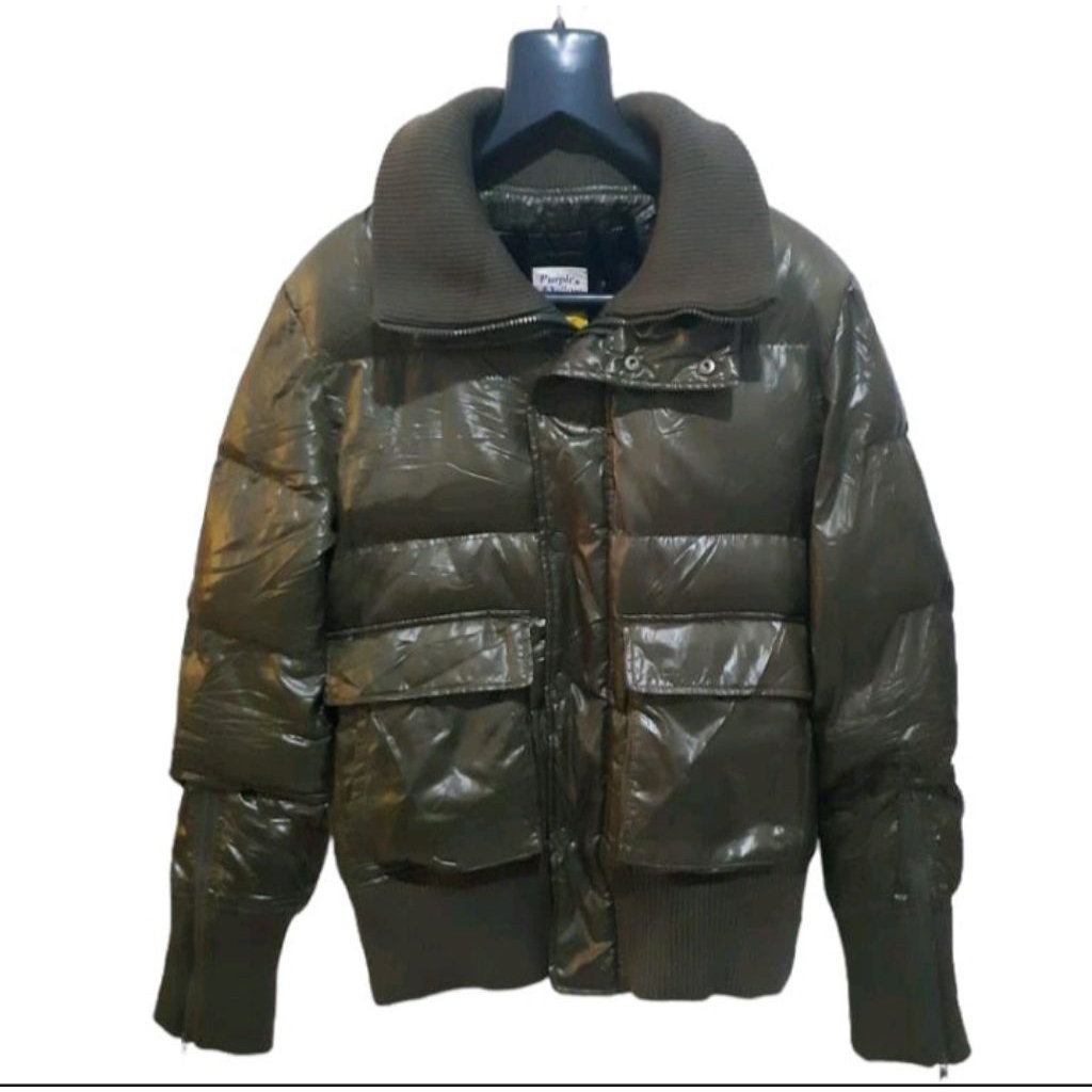 Jaket Bulu Angsa Jaket Vespa Jaket Zara Jaket Purple & yellowS